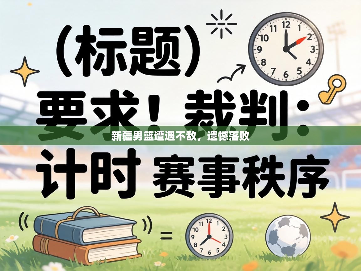 新疆男篮遭遇不敌,遗憾落败